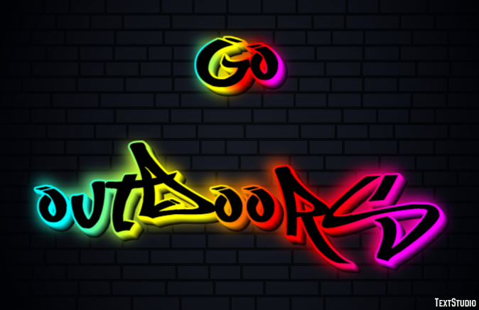 Go Outdoors Metin Efekti