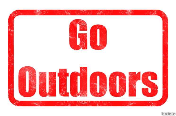 Go Outdoors Metin efekti