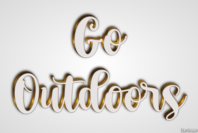 Go Outdoors Metin Efekti