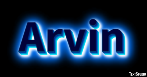 Arvin Text Effect