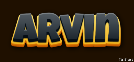 Arvin Text Effect