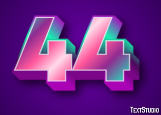 44 Text Effect