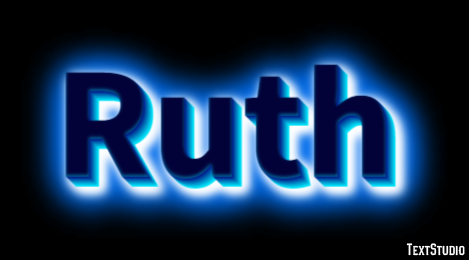 Ruth テキスト効果