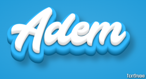 Adem Text Effect