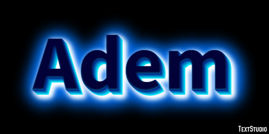 Adem テキスト効果