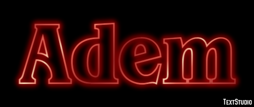 Adem Text Effect