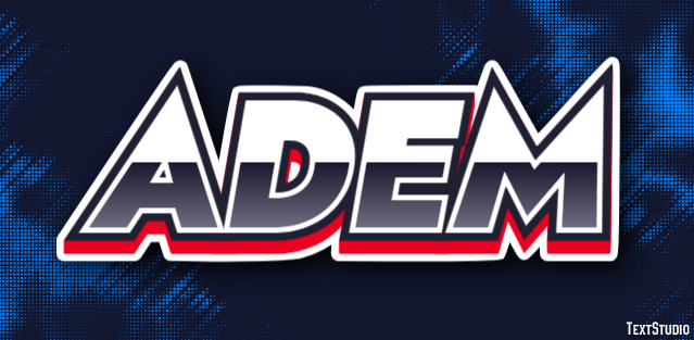 Adem Text Effect