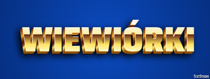 Wiewiórki Efekt tekstowy
