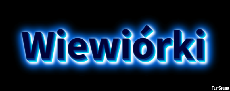 Wiewiórki Efekt tekstowy