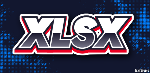 XLSX Efecto de texto