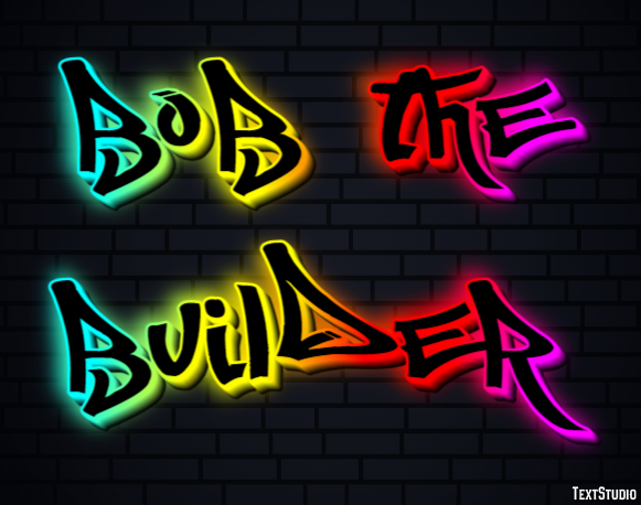 Bob the Builder テキスト効果