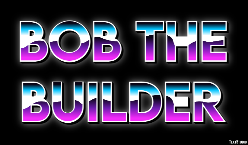 Bob the Builder Efekt tekstowy