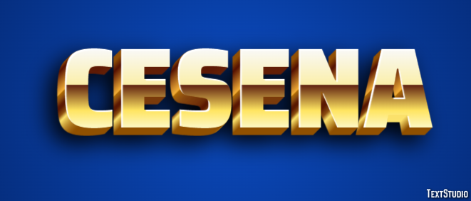 Cesena Efekt tekstowy