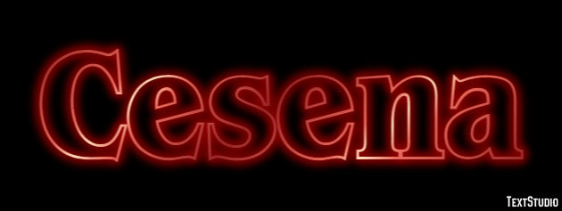 Cesena Efekt tekstowy