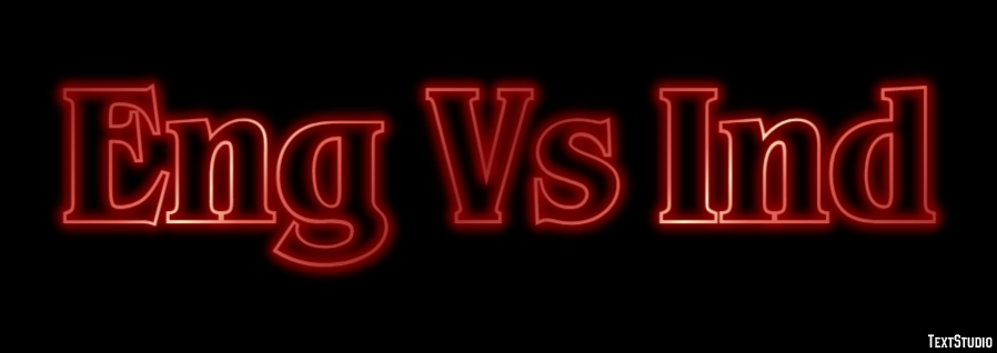 Eng Vs Ind Efeito de texto