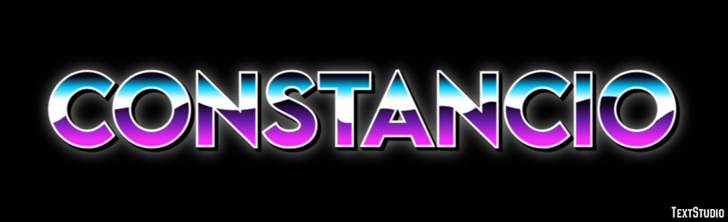 Constancio Efecto de texto
