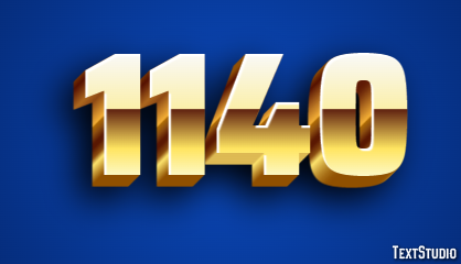 1140 Efecto de Texto