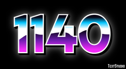 1140 Text Effect