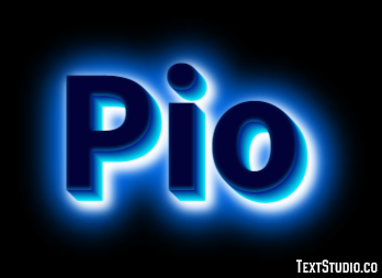 Pio Effetto testo