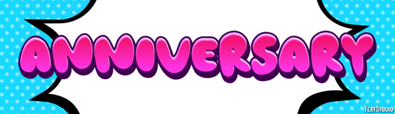 Anniversary Efekt tekstowy