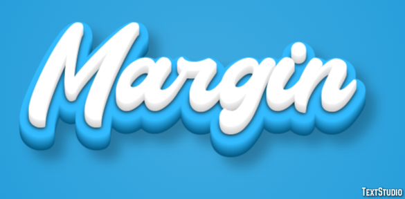 Margin Metin Efekti