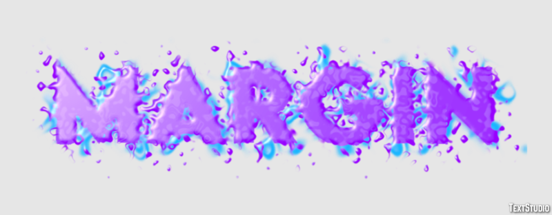 Margin Text Effect