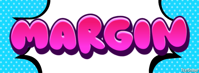 Margin Text Effect