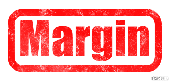 Margin Text Effect