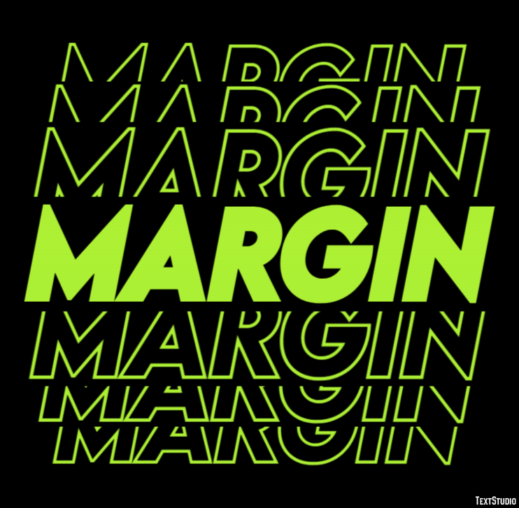 Margin Text Effect