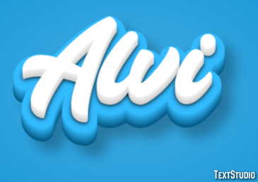 Alvi Text effect