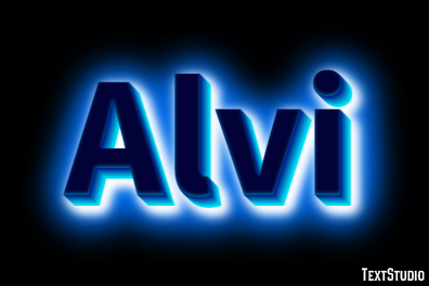 Alvi Text Effect