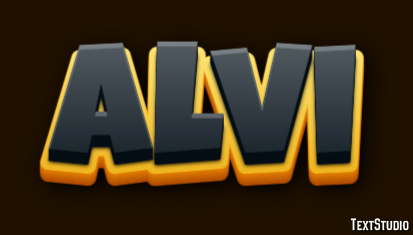 Alvi Text Effect