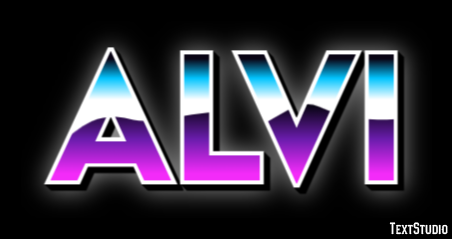 Alvi Text Effect