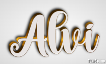 Alvi Text Effect
