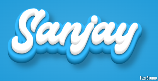 Sanjay Text Effect