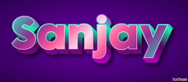 Sanjay Text Effect
