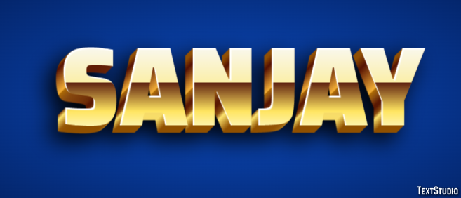 Sanjay Text Effect