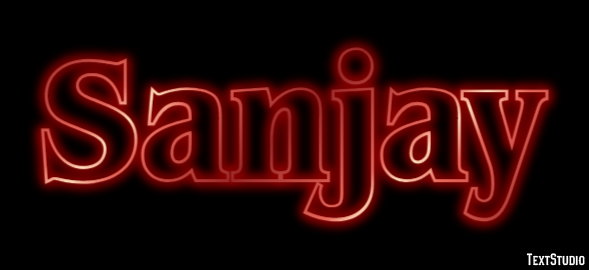 Sanjay Text Effect