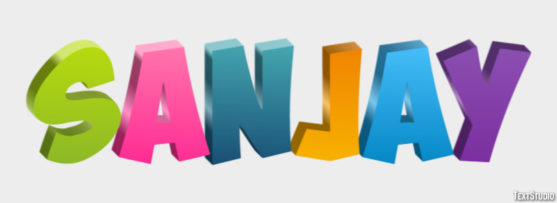 Sanjay Text Effect