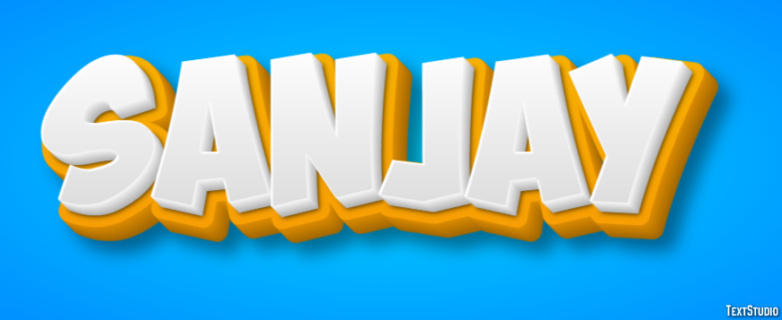 Sanjay Text Effect
