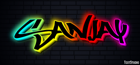 Sanjay Text Effect