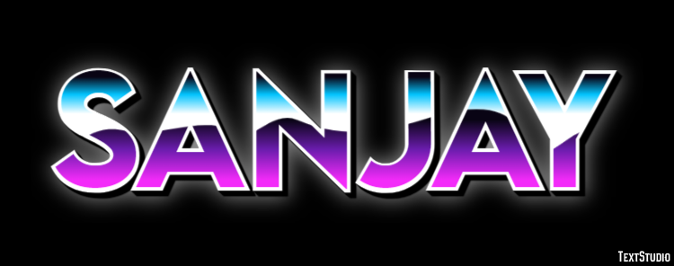 Sanjay Text Effect