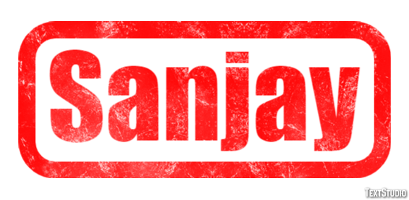 Sanjay Text Effect