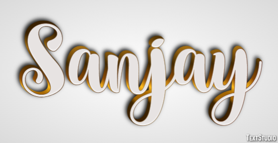 Sanjay Text Effect