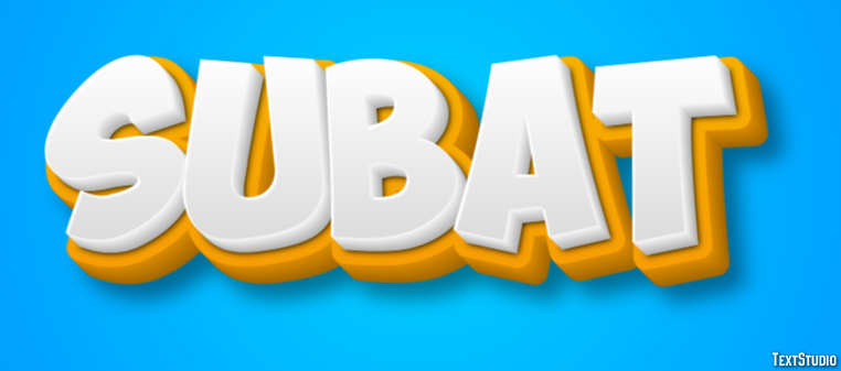 Şubat Text Effect