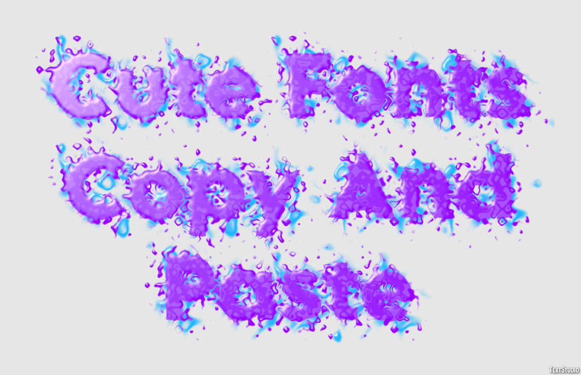 Cute Fonts Copy And Paste テキスト効果