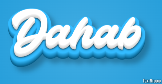 Dahab Texteffekt