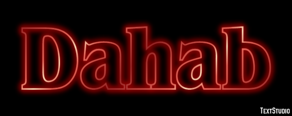 Dahab Efekt tekstowy