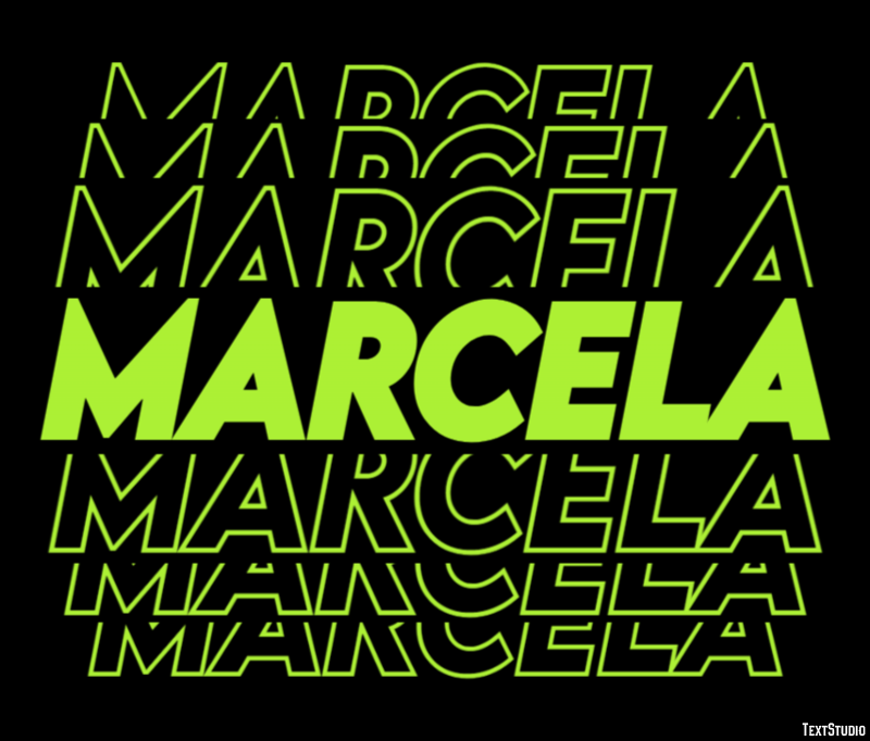 Marcela テキスト効果