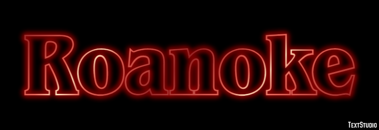 Roanoke Text Effect